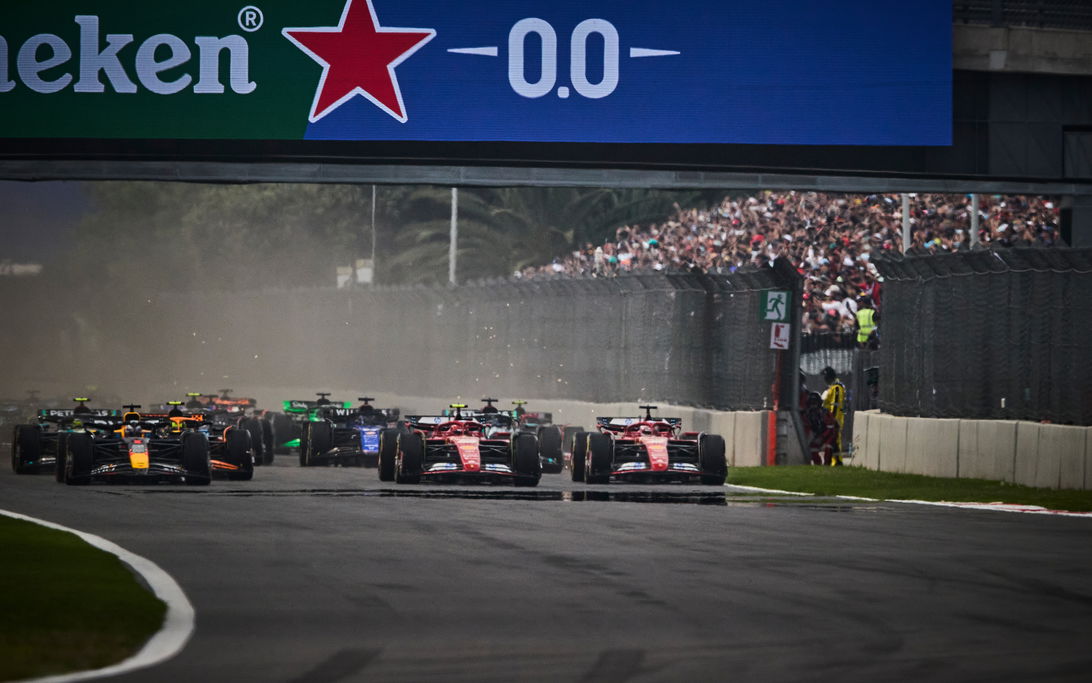 Mexico GP start