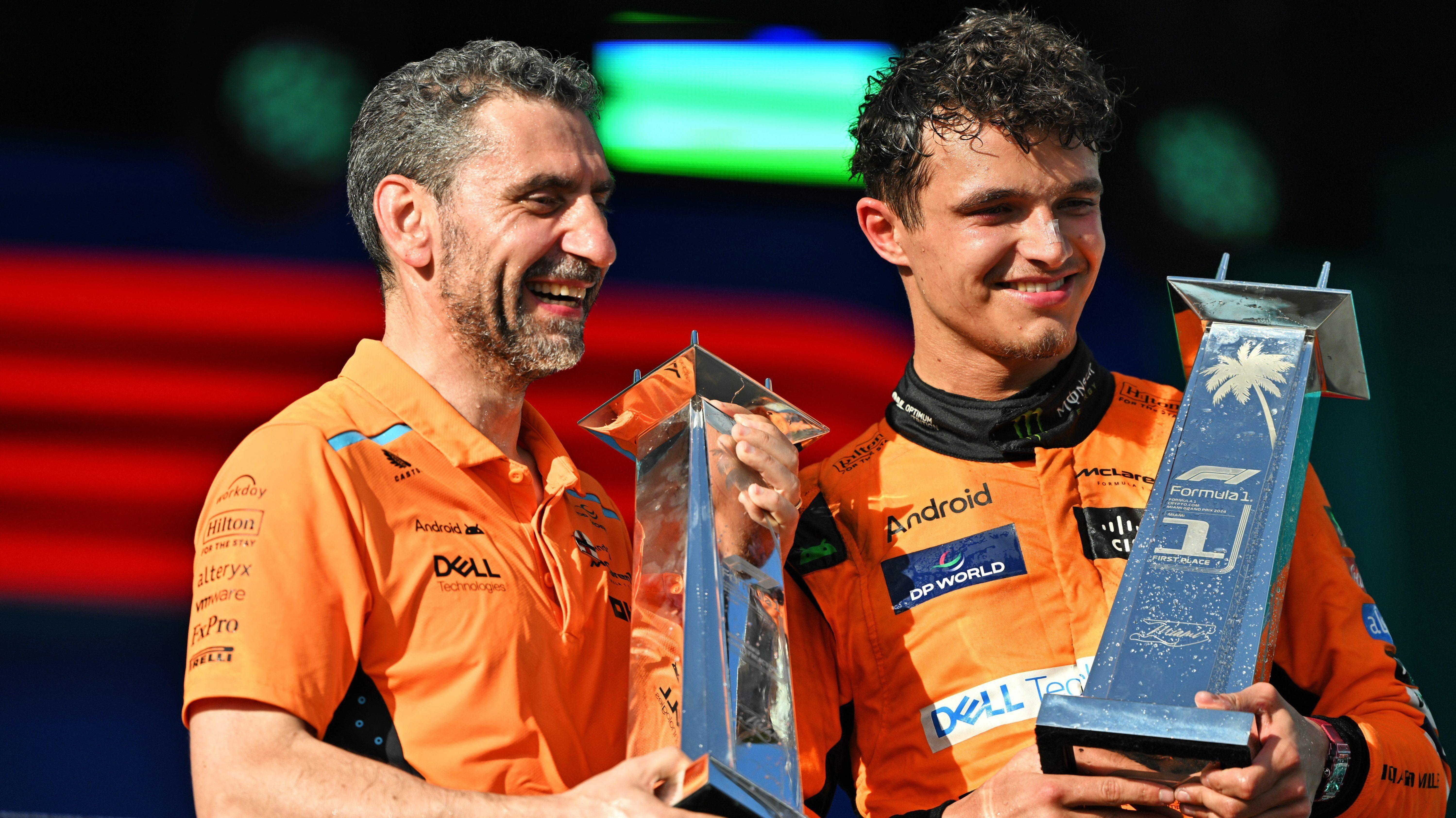 Norris Stella podium