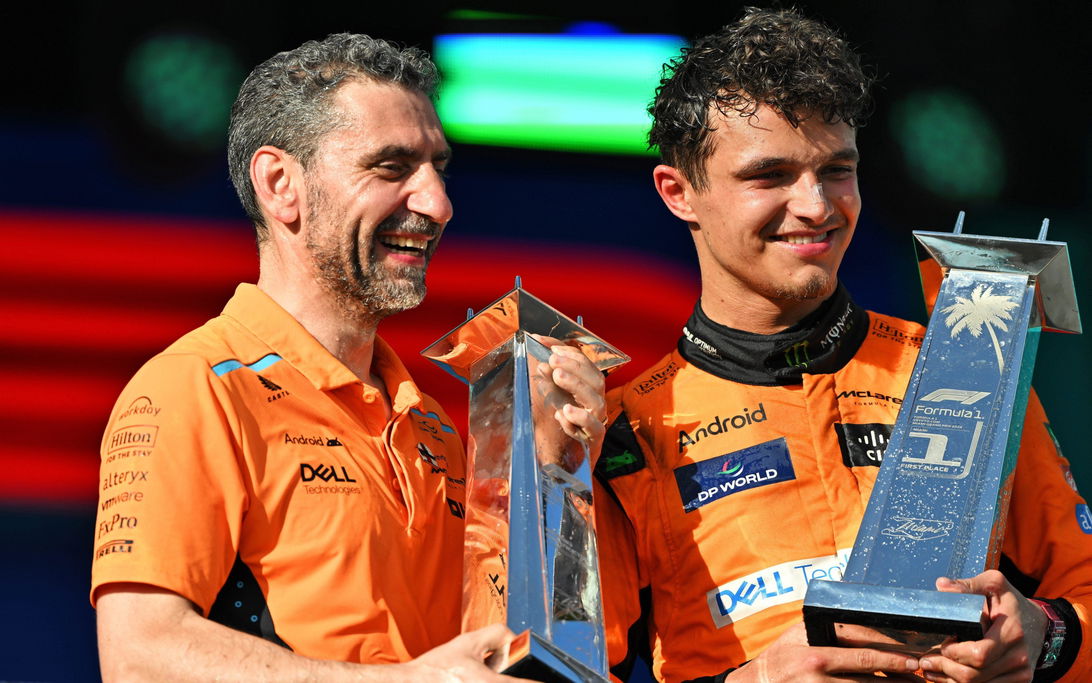 Norris Stella podium