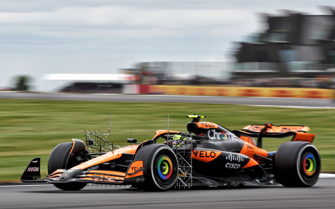 Norris FP1 Silverstone