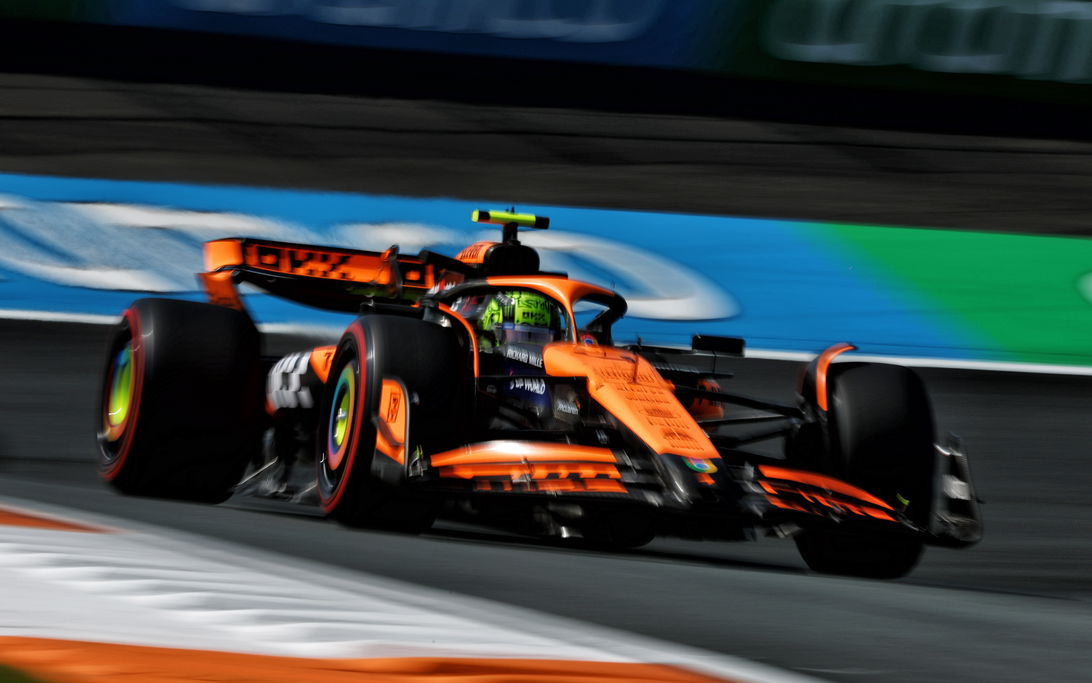 Norris dry FP1 Zandvoort