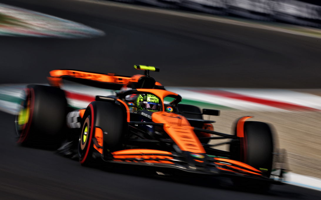 Norris Qualifying Italy