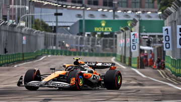 Norris blitzes field as Red Bull Singapore struggles continue