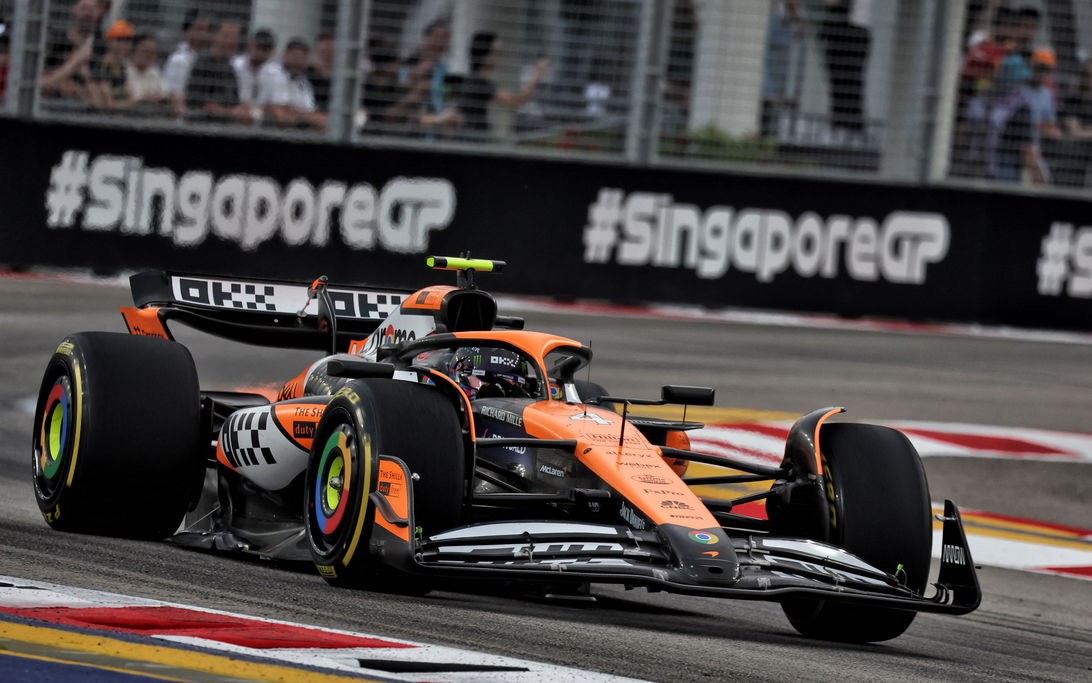 Norris Singapore FP1