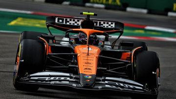 Norris roars to Singapore pole as Ferrari challenge implodes