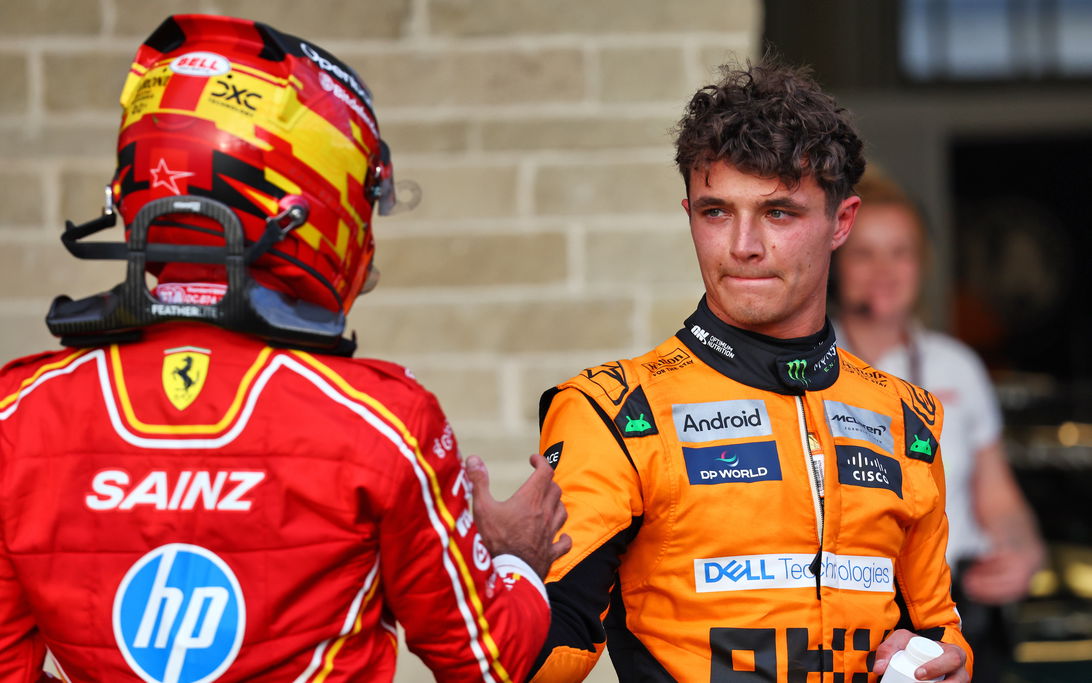 Norris Sainz qualifying Austin