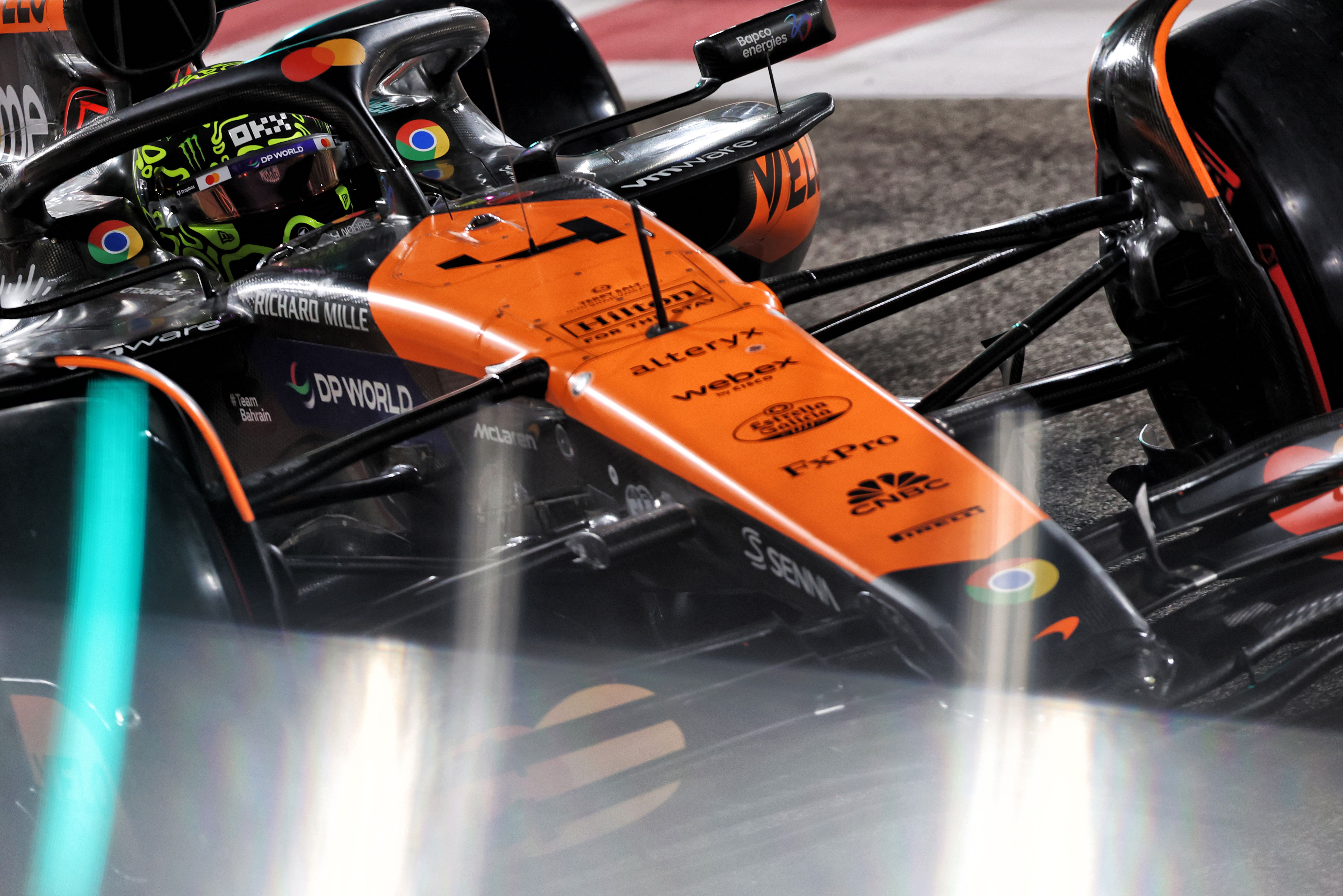 Norris Abu Dhabi Qualifying