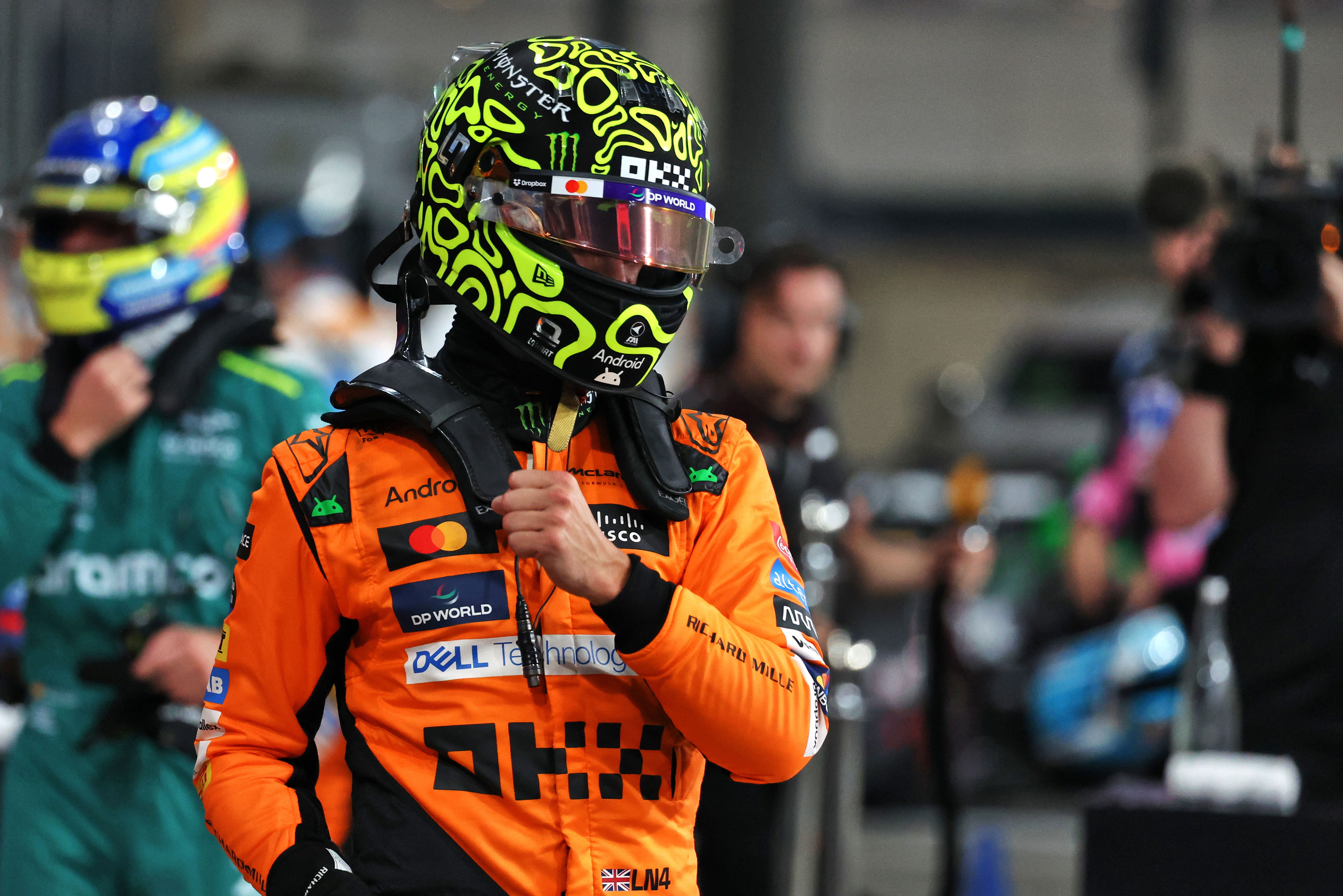 Norris Abu Dhabi Qualifying