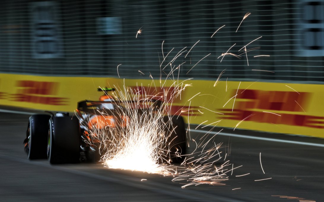 Lando Singapore FP2