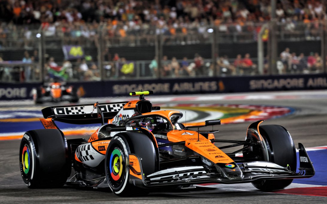 Norris Singapore race 1