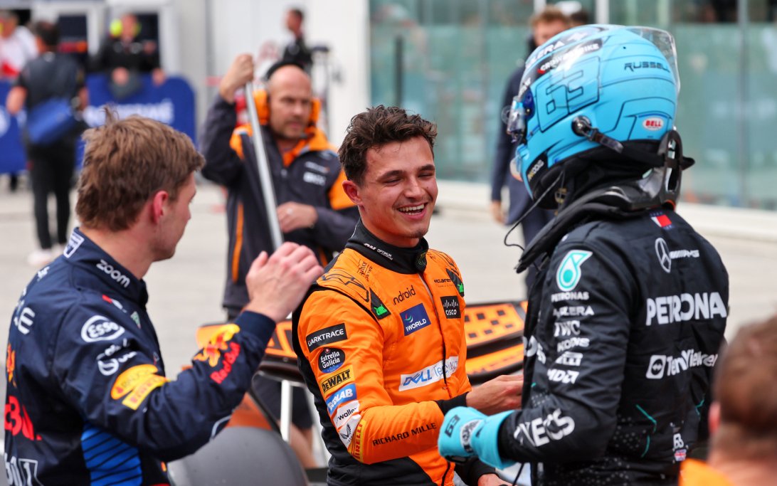 Norris Verstappen Russell