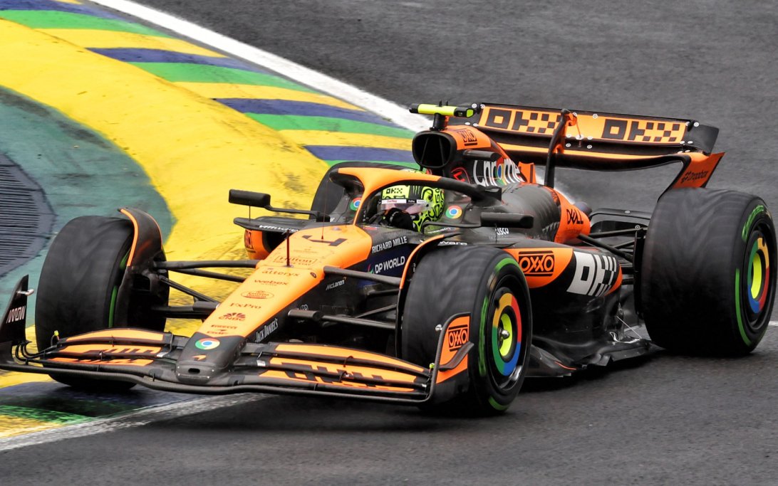 Norris wet race Brazil