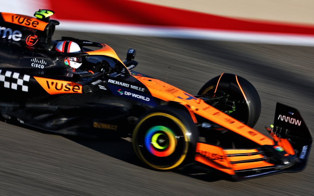 Norris Bahrain Test