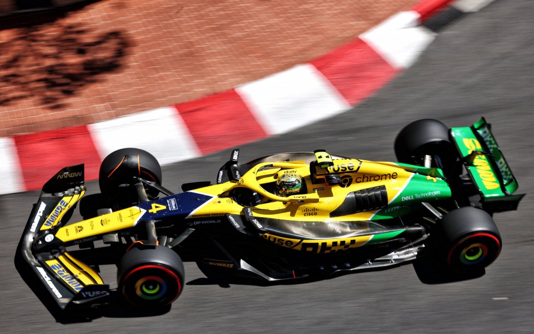 Norris Monaco qualifying