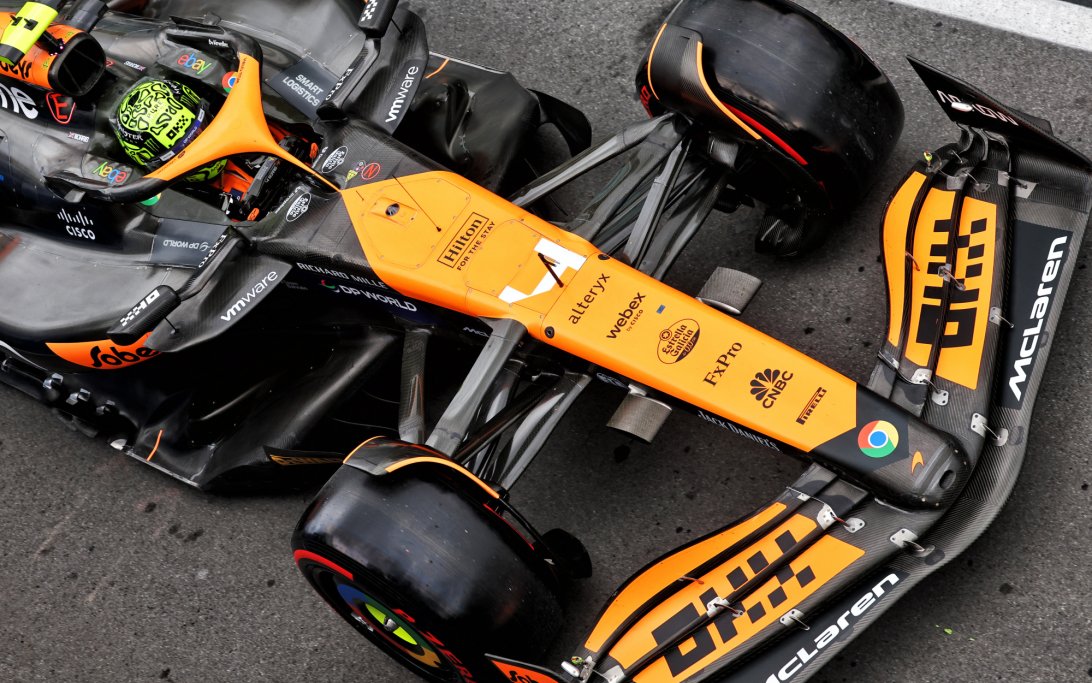 Norris qualifying Canada