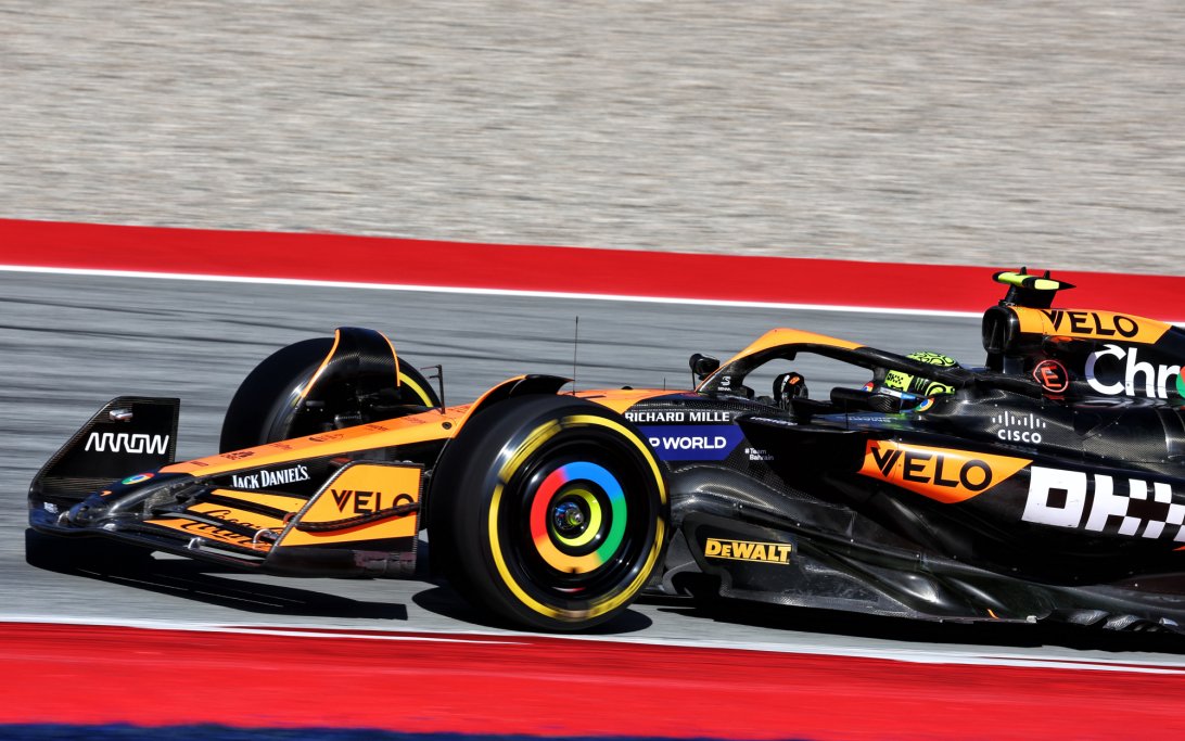 Norris FP2 Spain