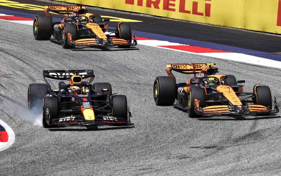 Verstappen Norris Sprint Austria