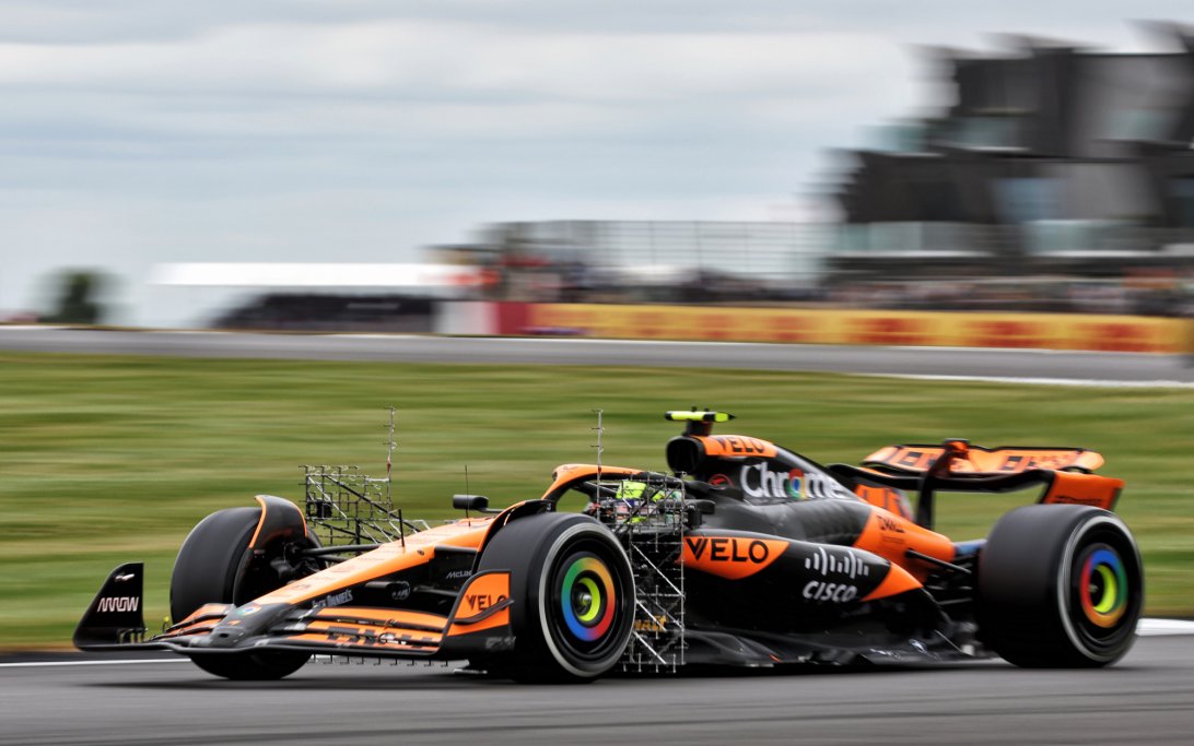 Norris FP1 Silverstone