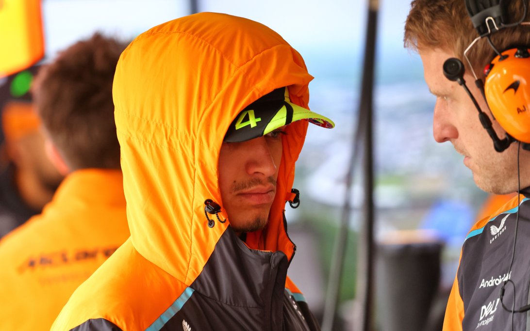 Norris Qualifying Silverstone