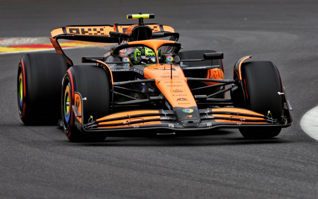 Norris FP1 Belgium