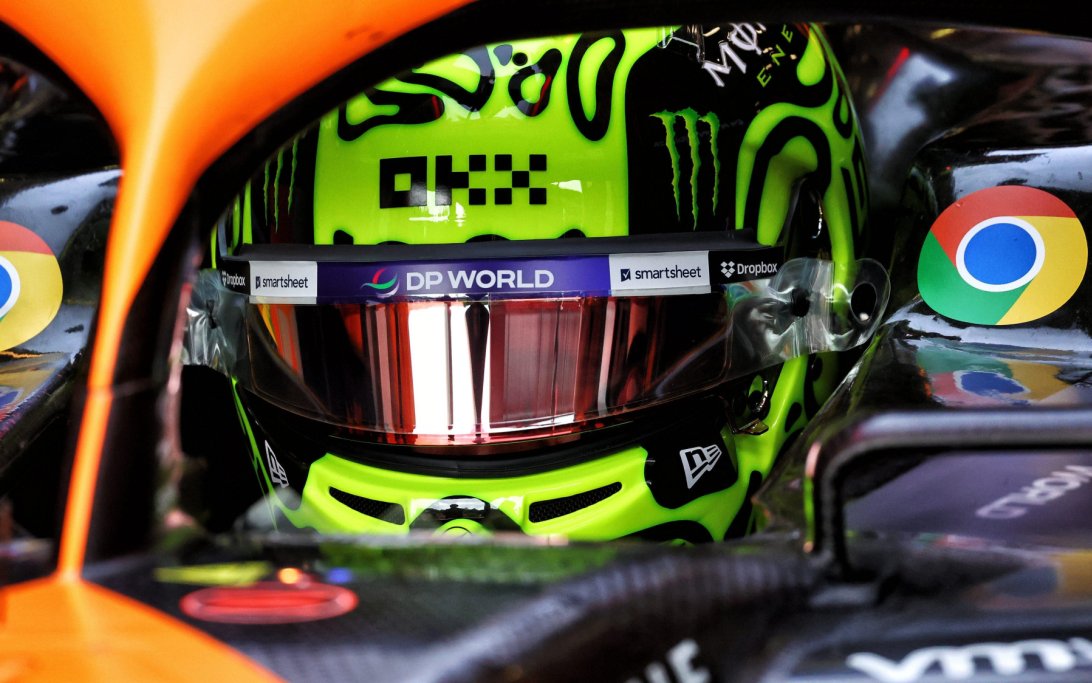 Norris FP2 Belgium