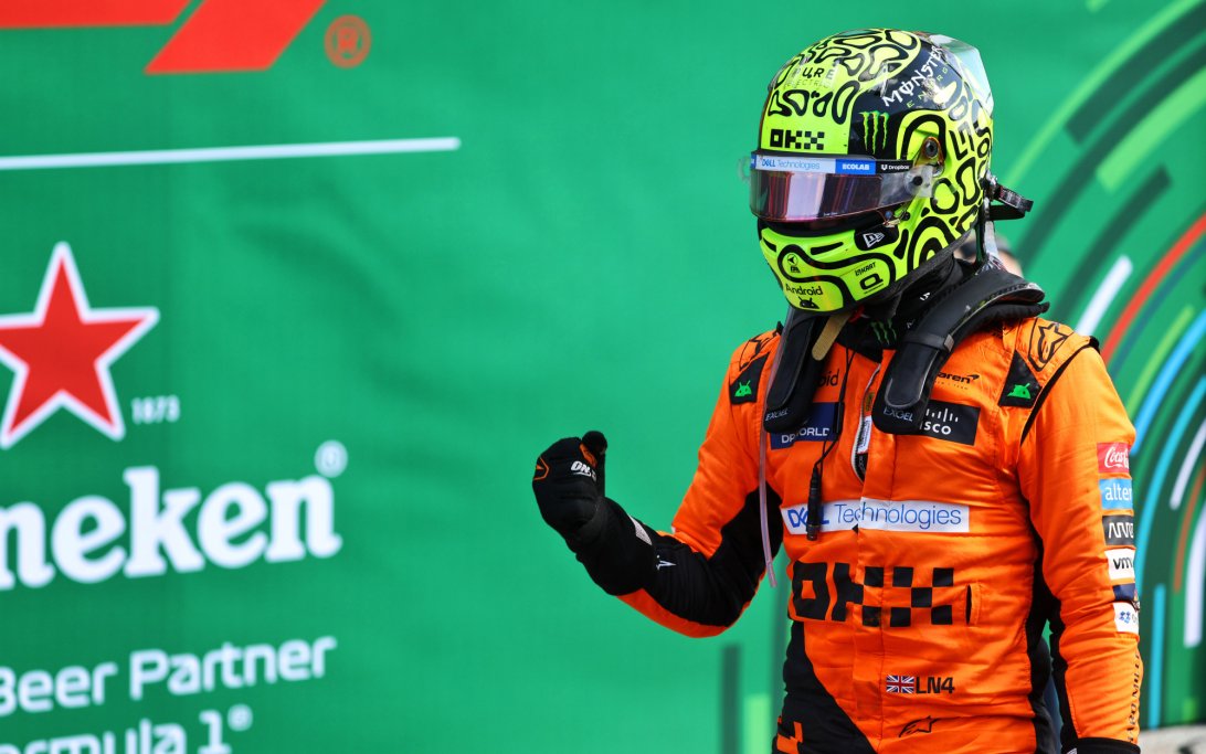 Norris win Zandvoort