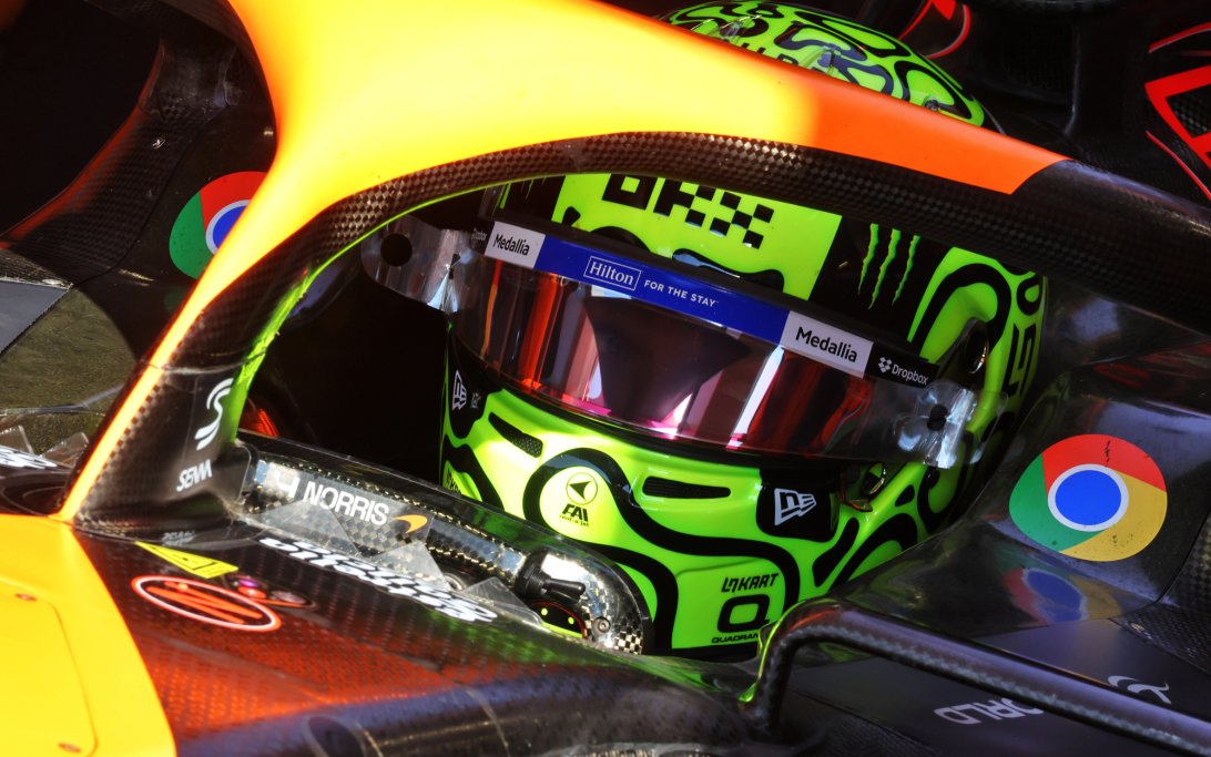 Norris FP2 Italy