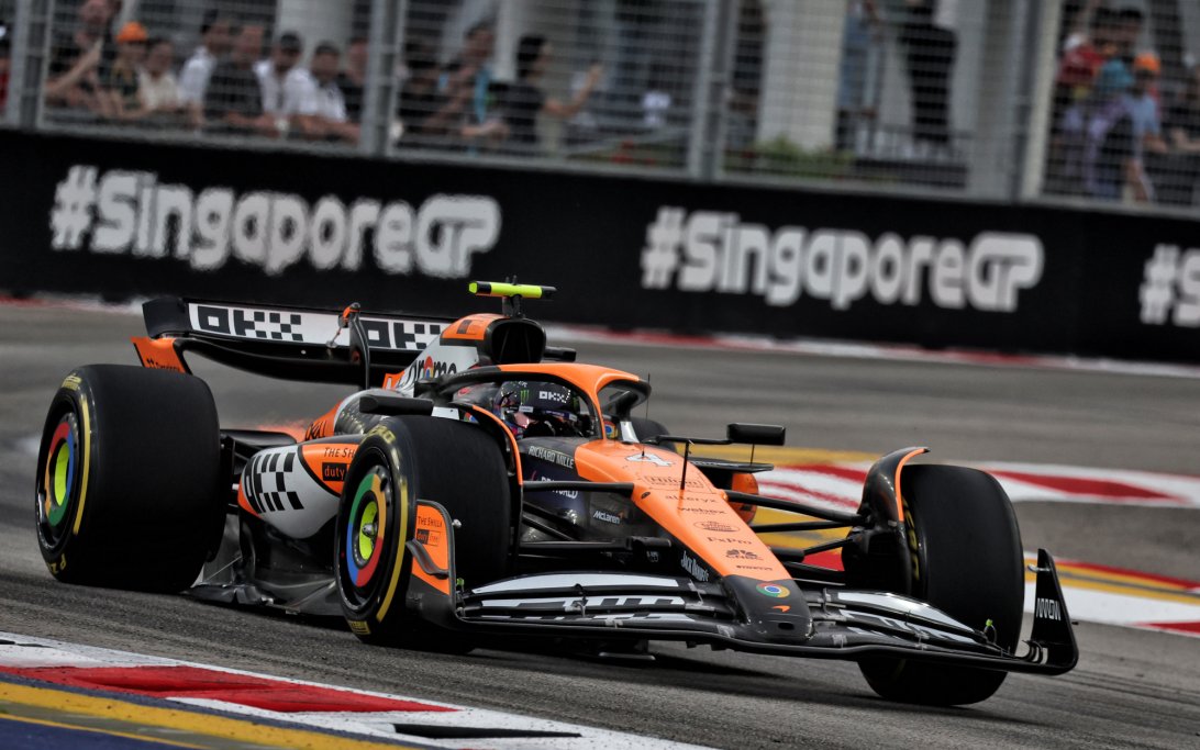 Norris Singapore FP1