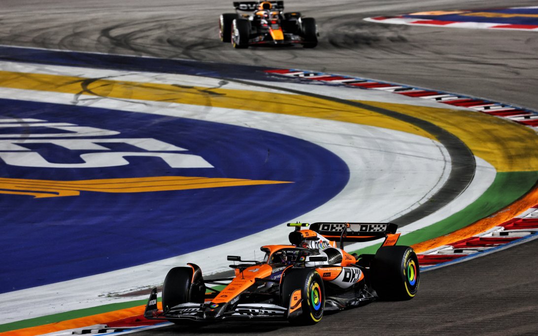 Norris Singapore race