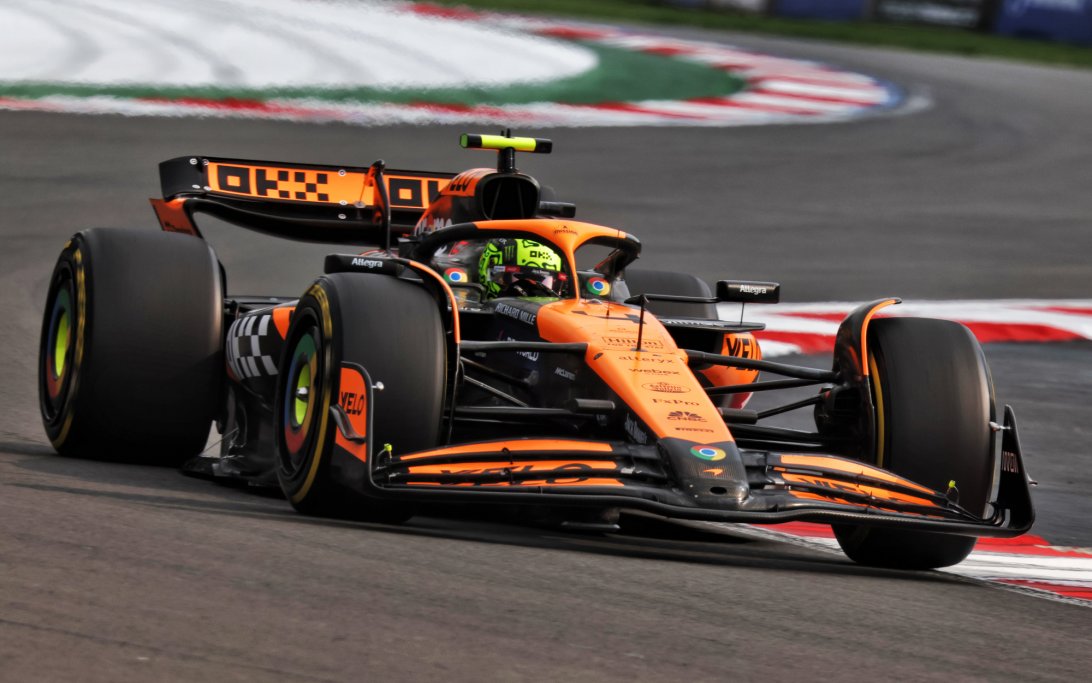 Norris qualifying Mexico