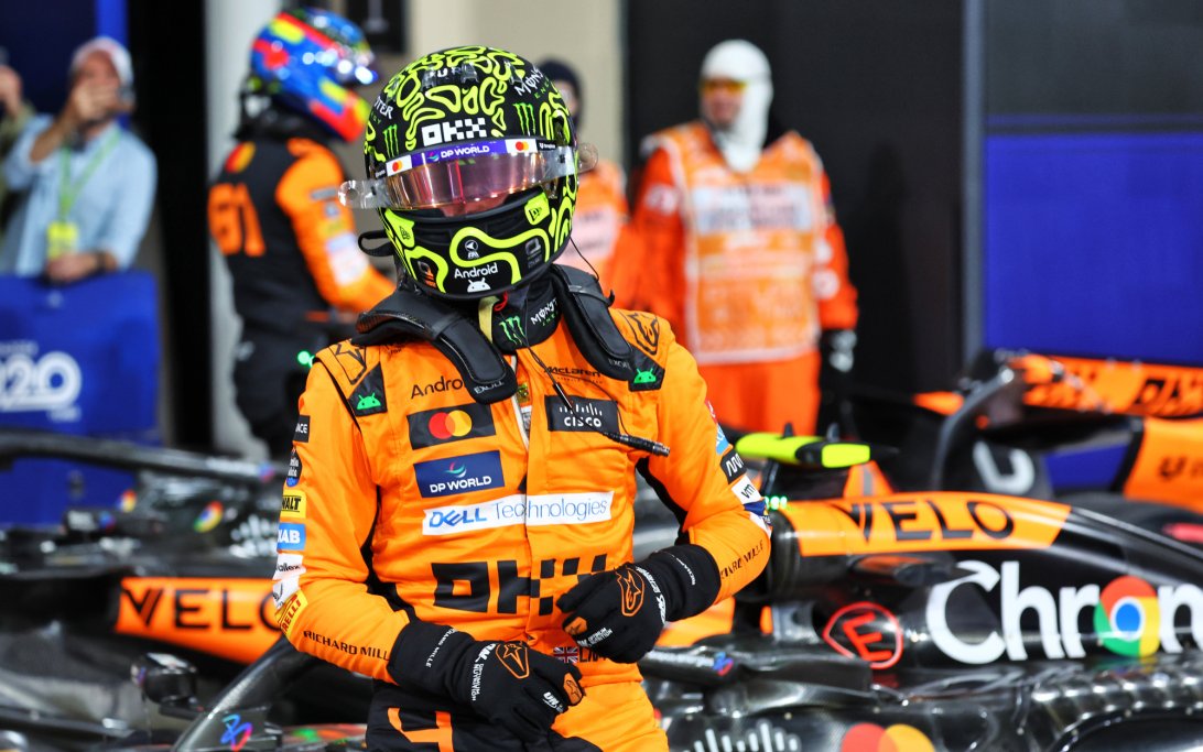 Norris Abu Dhabi Qualifying