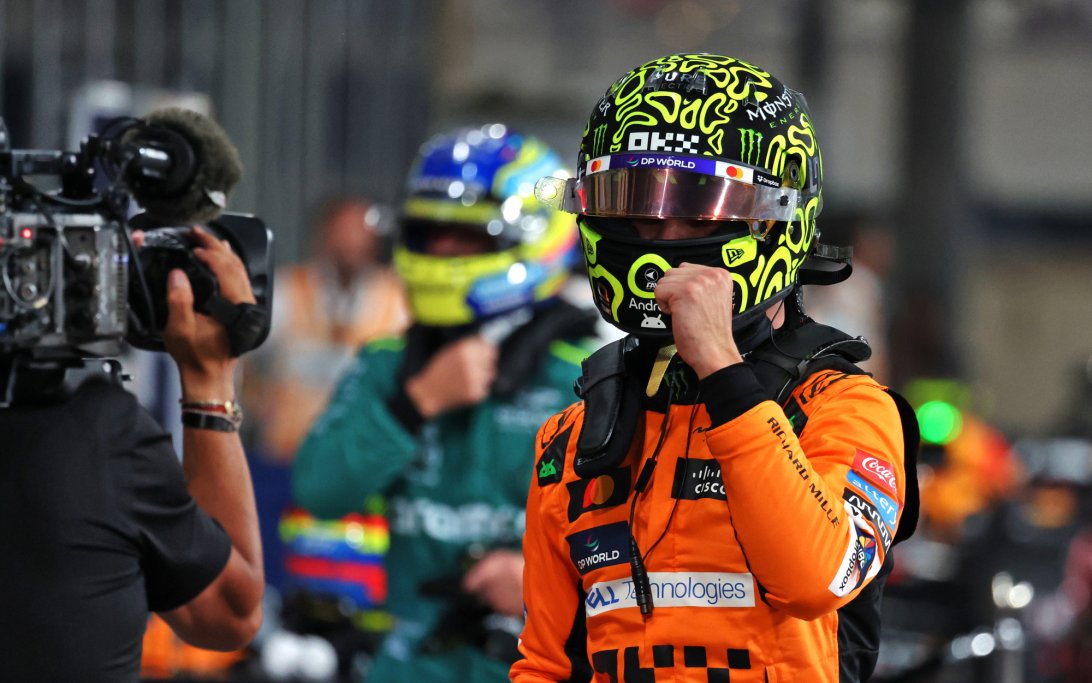 Norris Abu Dhabi Qualifying