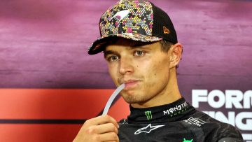 Norris explains motivation for 'pushing too hard' in Singapore GP