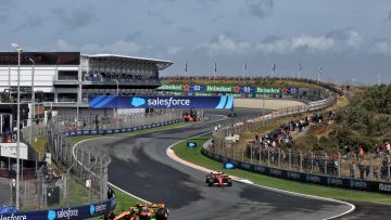 LIVE: Reaction as Russell sets Dutch practice pace; Verstappen only fifth