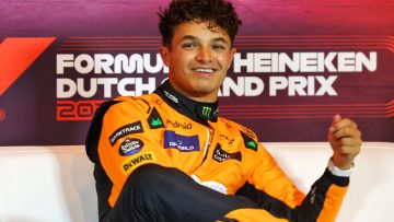 Norris rekent zich nog niet rijk: "Stom om aan titelstrijd met Verstappen te denken"