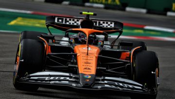 Norris roars to Singapore pole as Ferrari challenge implodes