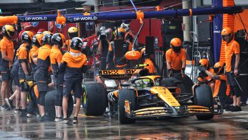 Verstappen fury, Norris pole as five crashes hit crazy Brazil qualifying