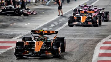 Adjusted 2024 F1 Abu Dhabi Grand Prix starting grid after multiple penalties