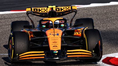 Norris Bahrain test