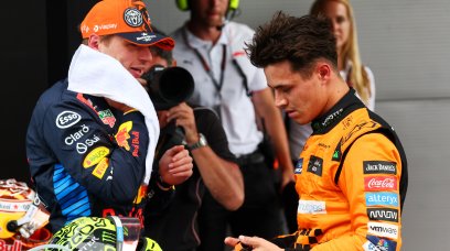 Verstappen Norris Qualifying Spain