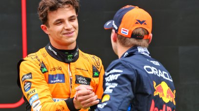 Verstappen Norris Qualifying Hungary