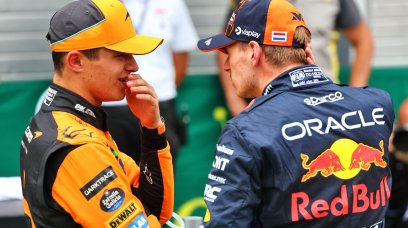 Verstappen Norris Qualifying Hungary