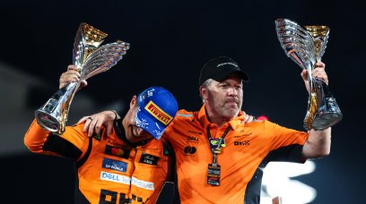 Norris Brown Abu Dhabi race