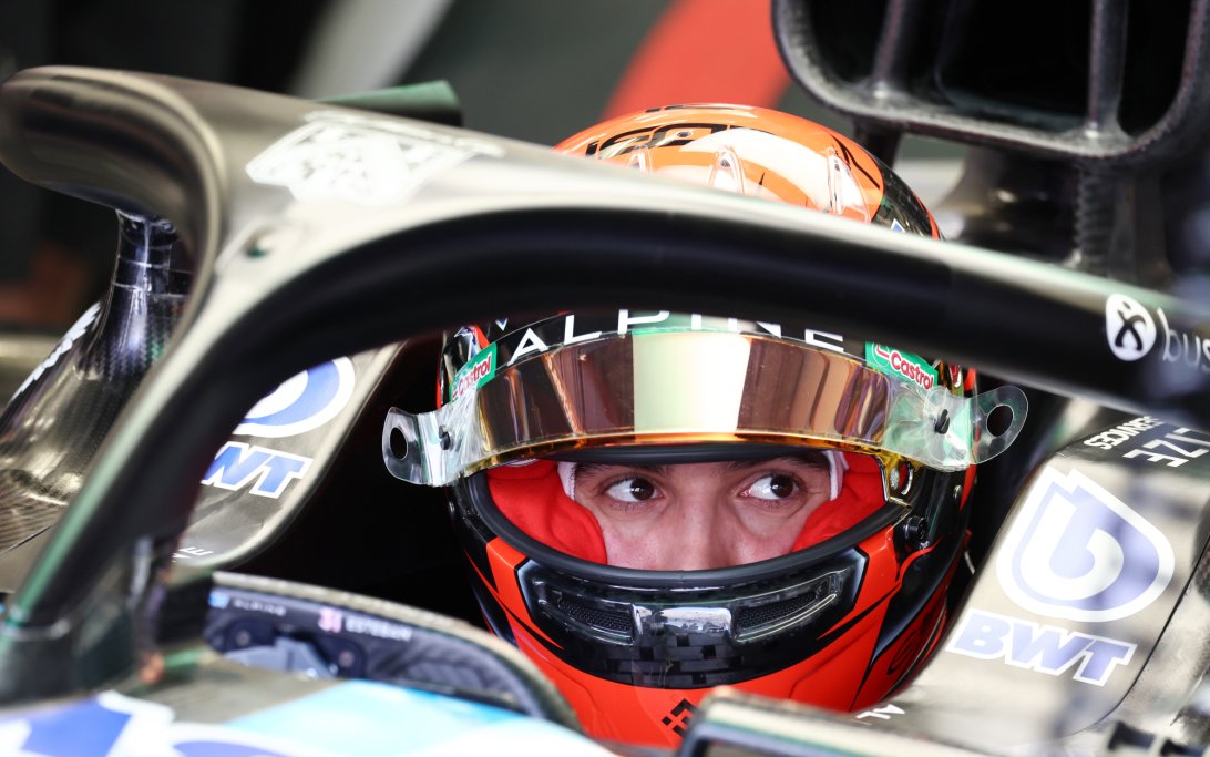 Ocon winter testing Bahrain Day 1