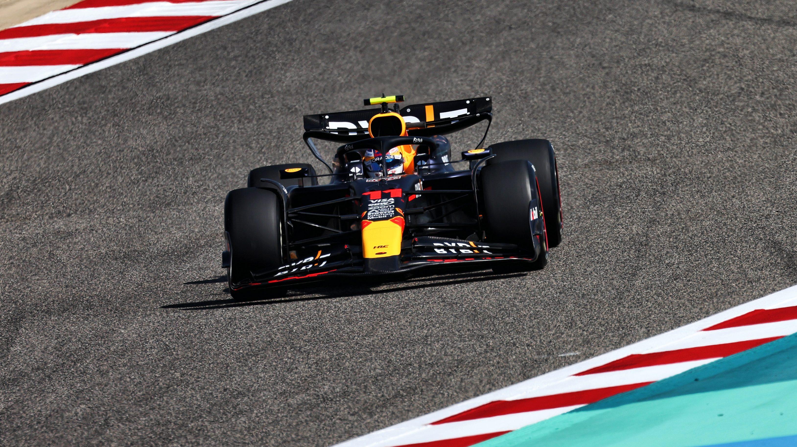 Perez Bahrain test