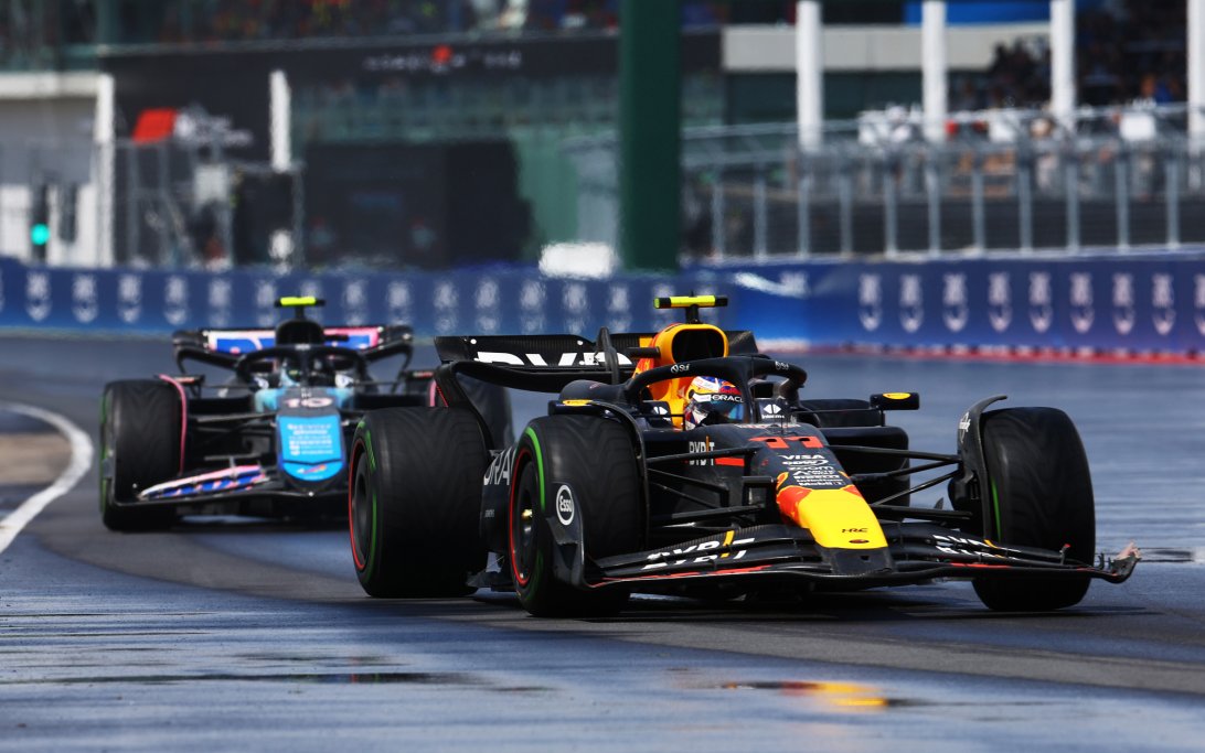 Perez rain race Canada