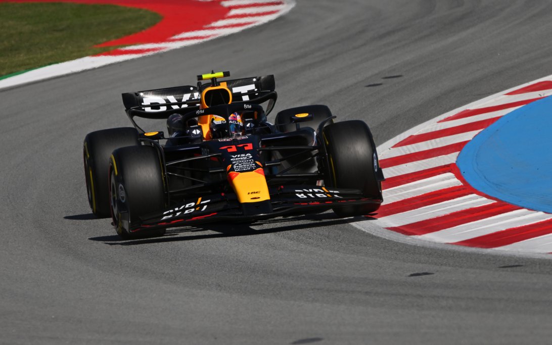 Perez FP2 Spain