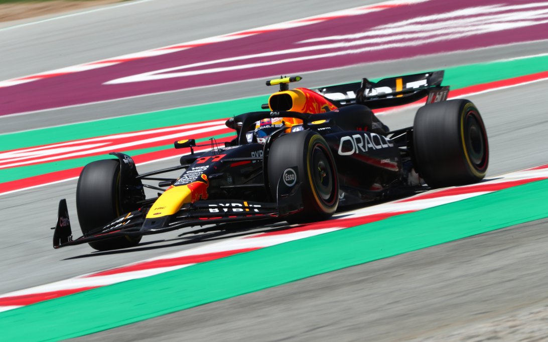Perez Qualifying Spain
