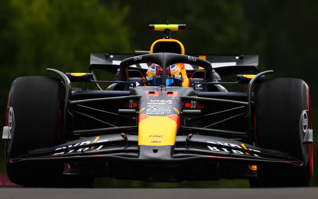 Perez FP1 Belgium