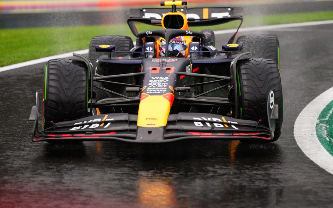 Verstappen wet Qualifying Belgium